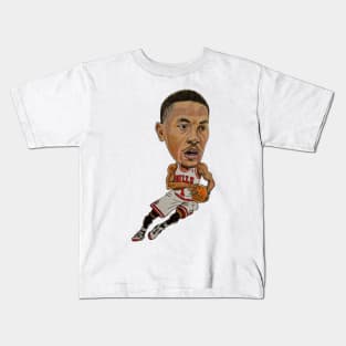 Rose Caricature Kids T-Shirt